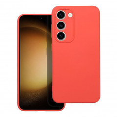 Samsung Galaxy S23 5G Coque Silicone Élégant  Pêche