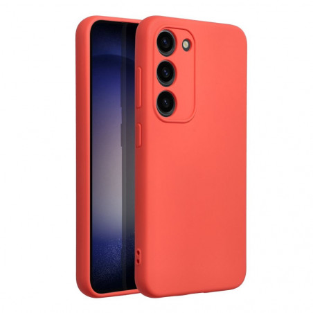 Samsung Galaxy S23 5G Coque Silicone Élégant  Pêche