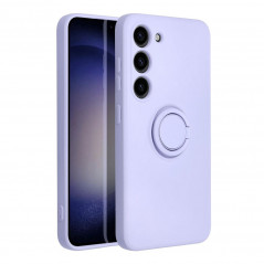 Samsung Galaxy S23 5G Coque Silicone ring Violet (Violet)