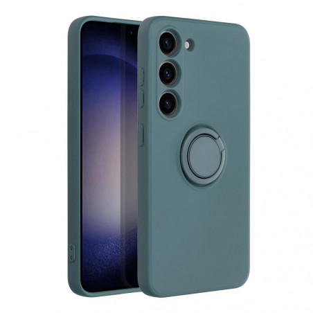 Samsung Galaxy S23 5G Coque Silicone ring Vert