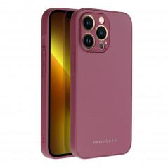 Apple iPhone X Coque Roar Matte Glass Élégant  Bordeaux