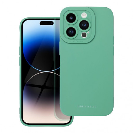 Apple iPhone 14 Pro Max Coque Roar Luna Monochromatique, Élégant, Un accessoire esthétique Vert