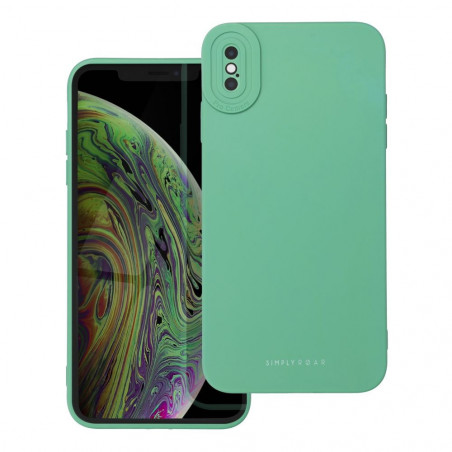 Apple iPhone X Coque Roar Luna Monochromatique, Élégant, Un accessoire esthétique  Vert