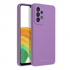 Samsung Galaxy A33 Coque Roar Luna Monochromatique, Élégant, Un accessoire esthétique  Violet (Violet)