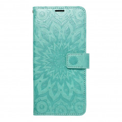 Samsung Galaxy S23 5G Portefeuilles MEZZO Book Mandala  Vert