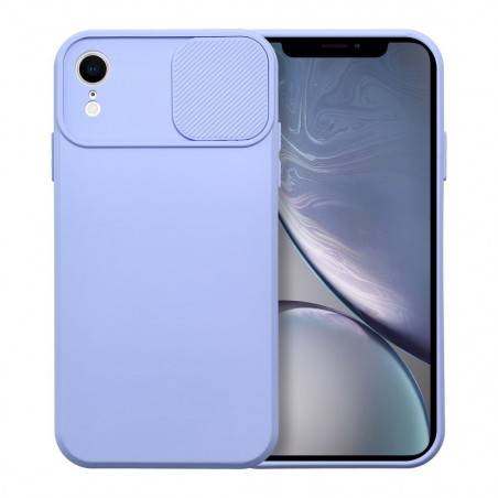 Apple iPhone XR Coque Slide Lavande