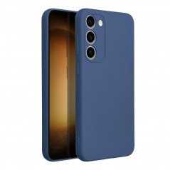 Samsung Galaxy S23 Plus 5G Coque Silicone Élégant  Bleu