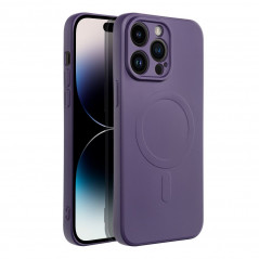 Apple iPhone 14 Pro Max Coque Silicone Mag Cover MagSAFE  Violet (Purple)