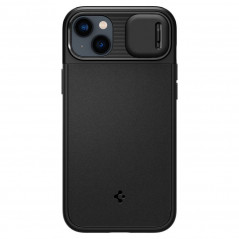 Apple iPhone 14 Coque Spigen Optik Armor Noir