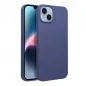 Apple iPhone XS Coque MATT Bleu