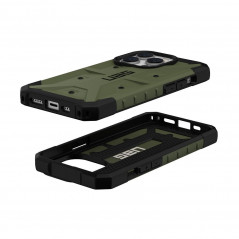 Apple iPhone 14 Pro Max Coque Urban Armor Gear Pathfinder Étui haut de gamme  MagSAFE  Olive
