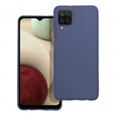 Samsung Galaxy A12 Coque MATT Bleu
