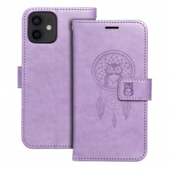 Apple iPhone 12 Pro Portefeuilles MEZZO Book Capteurs de rêve  Violet (Purple)