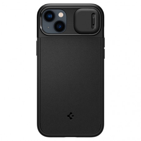 Apple iPhone 14 Plus Coque Spigen Optik Armor Noir