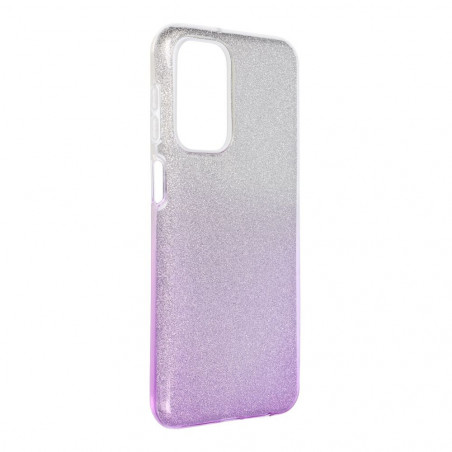 Samsung Galaxy A23 5G Coque Shining Transparent et violet