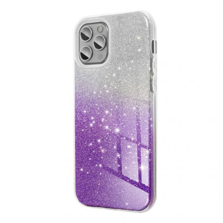 Samsung Galaxy A23 5G Coque Shining Transparent et violet
