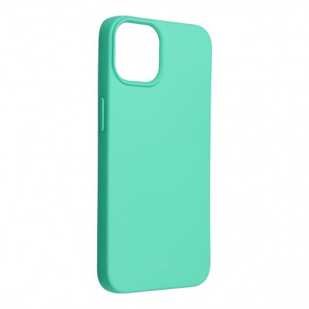 Apple iPhone 14 Coque Roar Colorful Jelly Couleur menthe