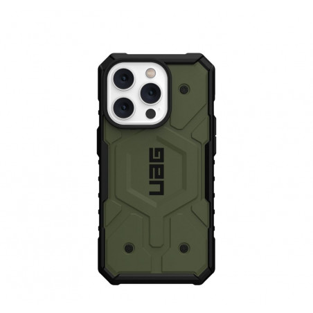 Apple iPhone 14 Pro Max Coque Urban Armor Gear Pathfinder Étui haut de gamme  MagSAFE  Olive