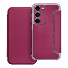 Samsung Galaxy S23 5G Portefeuilles Piano Book Magenta