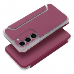 Samsung Galaxy S23 5G Portefeuilles Piano Book Magenta