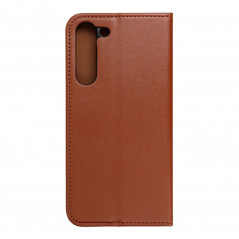 Samsung Galaxy S23 Plus 5G Portefeuilles Leather case SMART PRO Élégant  Brun