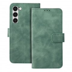 Samsung Galaxy S23 Plus 5G Portefeuilles TENDER Book Vert