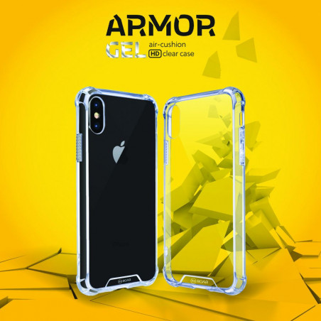 Apple iPhone 14 Coque Roar Armor Jelly Étui haut de gamme  Transparent