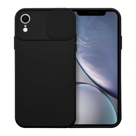 Apple iPhone XR Coque Slide Noir