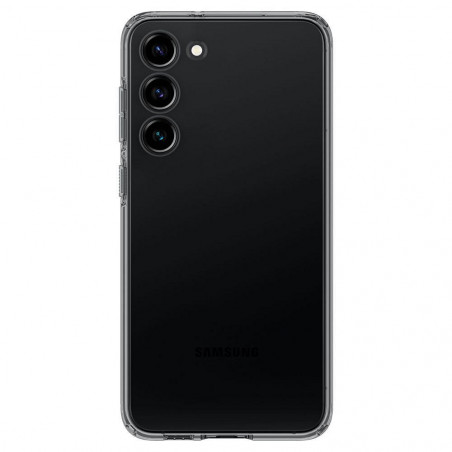 Samsung Galaxy S23 Plus 5G Coque Spigen Liquid Crystal Clair comme du cristal  Cristal spatial