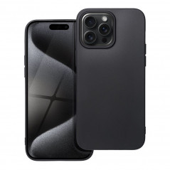 Apple iPhone 15 Pro Max Coque Soft Noir
