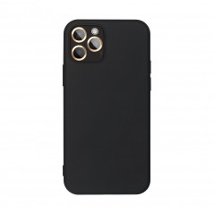 Apple iPhone 15 Plus Coque Silicone Élégant  Noir