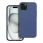 Apple iPhone 15 Plus Coque Silicone Élégant  Bleu