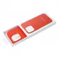 Apple iPhone 13 Pro Max Coque Leather Mag Cover Élégant  MagSAFE  Rouge