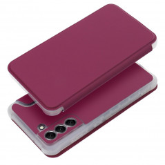 Samsung Galaxy S21 FE 5G Portefeuilles Piano Book Magenta