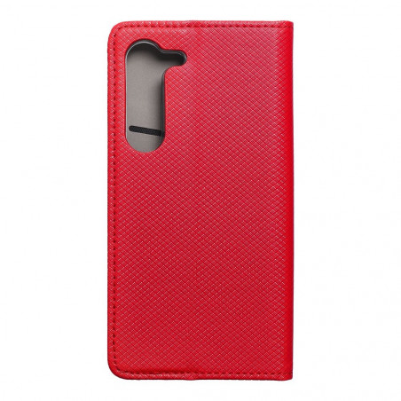 Samsung Galaxy S23 5G Portefeuilles Smart Case Book Rouge