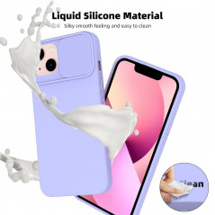 Apple iPhone 13 Pro Coque Slide Lavande