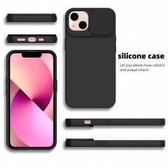 Apple iPhone 14 Pro Max Coque Slide Noir