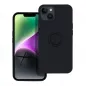Apple iPhone 14 Coque Silicone ring Noir