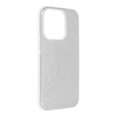 Apple iPhone 14 Pro Coque Shining Argenté