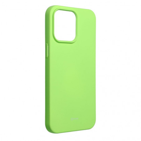 Apple iPhone 15 Pro Max Coque Roar Colorful Jelly Vert citron