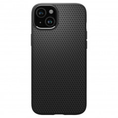 Apple iPhone 15 Coque Spigen  Liquid Air Noir mat