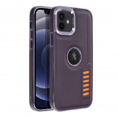 Apple iPhone 12 Coque MILANO Pourpre foncé