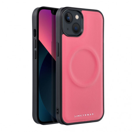 Apple iPhone 13 Coque Roar Mag Morning Élégant  MagSAFE  Rose vif