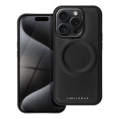 Apple iPhone 15 Pro Max Coque Roar Mag Morning Élégant  MagSAFE  Noir
