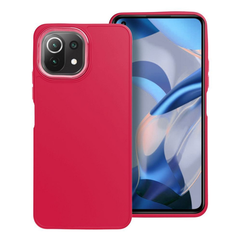 XIAOMI Mi 11 Lite 5G NE Coque FRAME Élégant  Magenta