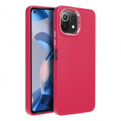 XIAOMI Mi 11 Lite 5G NE Coque FRAME Élégant  Magenta