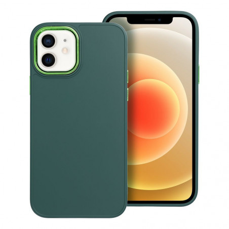 Apple iPhone 12 Coque FRAME Élégant  Vert