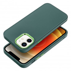 Apple iPhone 12 Coque FRAME Élégant  Vert