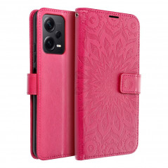XIAOMI Redmi Note 12 Pro Plus 5G Portefeuilles MEZZO Book Mandala  Magenta