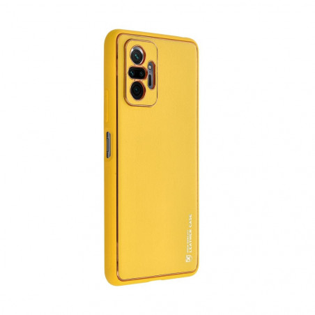 XIAOMI Redmi Note 12 Pro Plus 5G Coque Leather Jaune